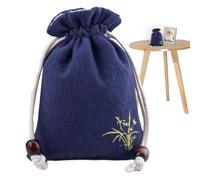 Small Animal Ash Bag - Lightweight Velvet Material, Rope Procession Fuse | Cat Bag for Cat Dog Ash Owner, Memory Storage Bag, Me