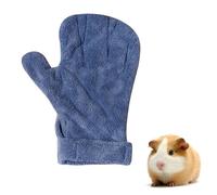 Small Animal Bath Gloves, Adjustable Soft Hamster Drying & Grooming Mitts, Anti-Scratch Pet Washing Cloth for Ferret Hedgehog Chinchilla Guinea Pig