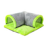 Small Animal Bed Hamster Winter Warm Plush Nests Antiskid Bottom Pet Bed Pet Cage Accessories Hamster Sleep Pad