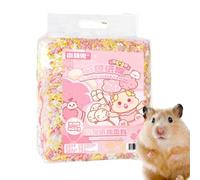 Small Animal Bedding - Hamster Fluff, 22x6x30cm Natural Nesting Paper, Odor Control Litter For Habitat Hygiene, Soft Cushioning Base, Supply For Chinchillas, Rabbits, Hedgehogs And Owls