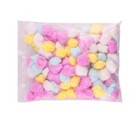 Small Animal Bedding - Pet House Thermal Cotton | Small Pets Colorful Winter Bedding, 100-Pack Hamster Cotton Balls, Soft And Cozy Filler For Hamster, Chinchilla And Animal Homes