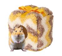 Small Animal Beds,Cute Soft Plush Sleeping - Plush Hamster Cage Accessories Sleeping Bed,for Indoor Outdoor Home Family Chinchilla Ferret Mice Birds Hedgehog Golden Bear Bunny Squirrel