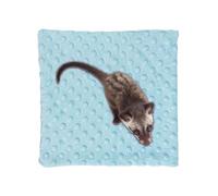Small Animal Blanket - Hamster Bedding Mat for Sugar Glider | Hamster Cage Bedding Blanket | Washable Small Pets Play Hand Towel | Hedgehog, Chinchilla Sleep Pad