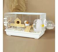 Small Animal Cage, Pet Cage, Hamster Cages, Mouse Cages and Habitats, Can Observe Pets In Time, Hamster Landscaping House Large Hamster Cages Suitable(C2)
