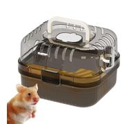 Small Animal Cage - Portable Pet Enclosure | Gerbil Squirrel Rabbits Indoor Playpen Setup | Case With Wheel For Traveling Playing Chinchilla Car Visit Bunny Outside Resting Transport Outing