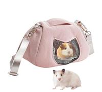 Small Animal Carrier - Breathable Hamster Carrier | Guinea Carrier | Small Pet Bag | Portable Breathable Bag | Lightweight Washable Design for Hamsters Rabbits Squirrel Travel