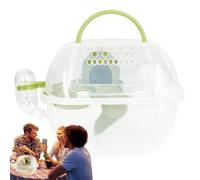 Small Animal Carrier, Hamster Travel Carrier | Hamster Travel Carrier Cages - Small Pet Carrier, Water Bottle Included, Case
