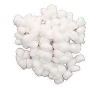 Small Animal Cotton Ball Soft and Ventilated for Hamster, Warm Bedding Cotton Balls for Winter, Suitable for Sleeping Play and Lay, Keep Clean (Colourful) (White)