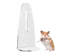 Small Animal Drinking Bottle, Cage Attachment Water Dispenser, Leak-Proof, Drip-Free, 125 ml, for Small Animals on the Go at Home, Outdoor, Hedgehog, Ferrets