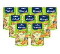 SMALL ANIMAL DROPS - (9 Packs) - Vitakraft Rabbit Guinea Hamster Mice Food Treat