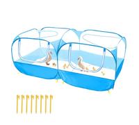 Small Animal Enclosure for Indoor, Multifunctional and Reversible Protection, Guinea Pig Run for On the Go Outdoor Areas Cats Lawn Garden
