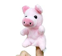 Small Animal Finger Puppet Soft Plush Toy for Children Travel Fun Interactive Play and Role Playing Story Telling Toy Animal Puppet