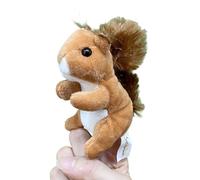 Small Animal Finger Puppet Soft Plush Toy for Children Travel Fun Interactive Play and Role Playing Story Telling Toy Animal Puppet