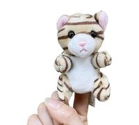 Small Animal Finger Puppet Soft Plush Toy for Children Travel Fun Interactive Play and Role Playing Story Telling Toy Animal Puppet