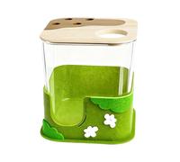 Small Animal Habitat - Playpen Enrichment Litter Box, Gerbil Mouse Activity Contauter, Safe Plastic Cage Accessory, Home Environment Training Tool | Ass Article