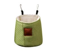 Small Animal Hammock for Cage, Hamster Cage Bed, Small Gerbil Plush Cage Hammock, Hamster House Bed, Comfortable Hammock for Gerbil Cages, Cage Bag for Small Animals