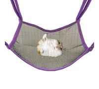 Small Animal Hammock | Hamster Swing - Breathable Chew-Proof Nest Toys Climbing Enrichment for Exploring Hiding Sleeping Daily Use