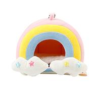 Small Animal Hammock Soft Bed Hideout Winter Warm House For Ferret Parrot Hamster Playing Swinging Cute Cage Decor Hamster Hideout House Syrian Dwarf Hamster For Big Hamsters Soft For Cage Guinea Pigs