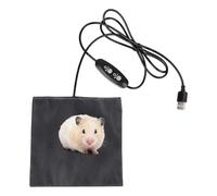 Small Animal Heating Pad - USB Charging Smooth Warm Mat | Small Pets USB Heating Pad,for Birds Hamsters Reptiles Indoor Outdoor Home Winter Cold Weather Travel