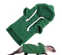Small Animal Hoodie, Ferret Sweatshirt, Small Ferret Clothes Guinea Pig Hoodie, Hamster Pullover, with Drawstring, Soft