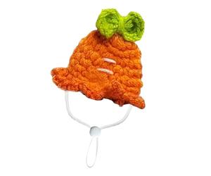 Small Animal Knitted Hat - Tiny Pet Headwear, Soft Colorful Knitted Costume with Adjustable Drawstring, Cute Hamster Outfit | Lightweight Comfort Accessory, Multi-Purpose Animal Clothing Uses
