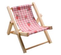 Small Animal Lounger, Soft Hamster Cage, Beach Chair with Cushion, Resting Sleeping Toy, Pet Gear with Easy Setup, Pet Accessories for Gerbil Chinchilla and Squirrel