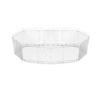 Small Animal Playpen, Foldable Fence Cage with 12Pcs Paint Coating Iron Net and 28Pcs Plastic Buckles for Hamsters Rabbits Rabbits Guinea Pigs Chinchillas