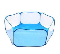 Small Animal Playpen, Portable Small Animals Cage Tent, Breathable Pet Cage Tent Pop-Up Exercise Fence Indoor Outdoor Foldable for Guinea Pigs, Rabbits, Hamster, Chinchillas and Hedgehogs