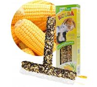 Small Animal Rabbits Twin Pack Hamster Two Sticks Food/Corns and Carrots/Flavor Natural Gnawing/Nibbling Snacks Guinea Pig Rat Mouse Gerbil Rodents Pet Vegetable Foods Chew Treats