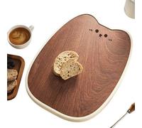 Small Animal Shaped Double Sided Food Safe Chopping Boards | Wooden Kitchen Cutting Board for Food Baking Camping Fruit Salad Snack Turkey Steak Meat Bread Fish