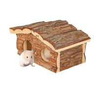 Small Animal Shelter House Pet Cage Corner Cabin House Rodent Lair Entertainment House Hedgehog Habitat Decoration