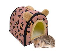 Small Animal Sleeping Nest - Warm Cage Blanket, Anti-Slip Pad | Cute Surrounded Barrow Cushion, Dwarf Rabbit Sugar Glider Hedgehog Hamster Luxury Comfort Zone in Home Corner
