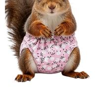 Small Animal Swaddles | Adjustable Reusable Pants - Highly Absorbent Squirrel Nappies for Pet Squirrels for Senior Rabbits Medium Phalanger Flying Mouse Ferret Indoor Home Use
