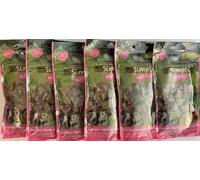 Small Animal Treats - Simply Nibbles Garden Herb & Apple Cushions 50g (Pack of 6)