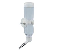 Small Animal Water Bottle for Birds, Hamsters, Guinea Pigs, Rabbits and Other Small Pets. (White, 8.12oz)