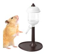 Small Animal Water Bottle, Hamster Waters Bottle, 5.71x5.28x9.29inches, Glass Tank Waterer, Night Light Feature, Clear, 1 Piece, Ferret Cage, Bunny, Chinchilla, Hedgehog, Mice, Squirrel