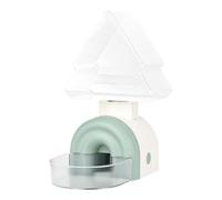 Small Animal Water Dispenser - 520ml Bunny Automatic Feeder, Pine Shape Hanging Station, Hydration Accessory, Ferret Squirrel Cage Compatible | Automatic Bunny Water Feeder For Small