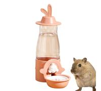 Small Animal Water Dispenser, Animal Feeder Waterer Bottle, Washable 600ml No Drip Leakproof Automatic Refill Drinker For Ferret Gerbil Hamster Chinchilla
