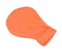Small Animals Bonding Calming Glove Bite Resistant for Sugar Glider Hedgehog, Dry Quickly and Keep Warm for Small Animal Handling, Plush Material (Orange)