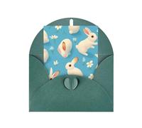 Small animals Flower patterned Dark Green party invitation, vertical greeting card, suitable for anniversary