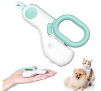Small Animals Nail Clippers with LED Lights to Avoid Excessive Cutting and Razor Sharp Blades - Professional Claw Trimmer for Tiny Dog Cat Kitten Bunny Rabbit Bird Guinea Pigs Ferret Hamsters (Blue)