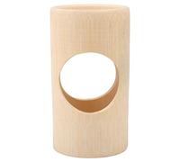 Small Animals Tube and Tunnel Bamboo Hamster Mouse Tube Toy Small Pet Fun Tunnel Activity Toy Cage Toys for Chinchillas Guinea Pig Squirrel Mice Gerbils(L)