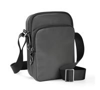 Small Anti Theft CrossBody Bag with Zipper Lock, RFID Blocking & Water Resistant - Sling Chest Shoulder Bag for Men Women, Water Resistant Messenger Bags for Runner Workout Hiking Cycling Travelling