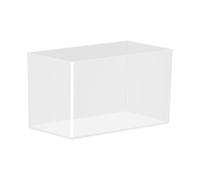 Small Aquarium, 11.42 x 5.91 x 6.1 Inch High Transparent Betta Tank, Pet Frameless Small Bowl for Shrimp Crabs, Terrariums, Temporary Space, Decorative Water Habitat