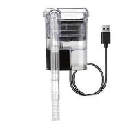Small Aquarium Filter - USB Cleaning Circulation 5W Liquid Pump | Adjustable Water Flow Oxygen Wall Mounted Half Equipment 5V Input File For Aquarium Changes D