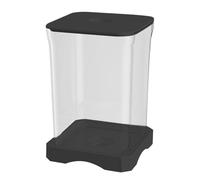 Small Aquarium | Table Top Aquarium - Rectangular Aquarium Bowl with LED Light for Home Decoration for Guppy Jellyfish Radiant Aquarium Atmosphere