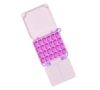 Small Art Paint Palette Small Paint Storage Case Travel Watercolor Tray Paint Box Pallet Pan Leak Proof Container