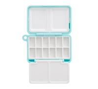 Small Art Paint Palettes Small Storage Case Travel Watercolor Tray Painting Box with Palettes Pan Leakproof Container