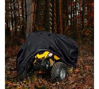 Small ATV Cover YONQIFON Waterproof Heavy Duty Windproof Quad Covers, All Weather Protection 4 Wheeler Covers fit for Kawasaki, Tao Tao, Honda, Polaris, Yamaha 90cc 110cc 125cc ATV