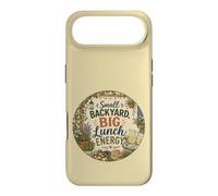 Small Backyard Big Lunch Energy Outdoor Dining Vibes Case for iPhone Air